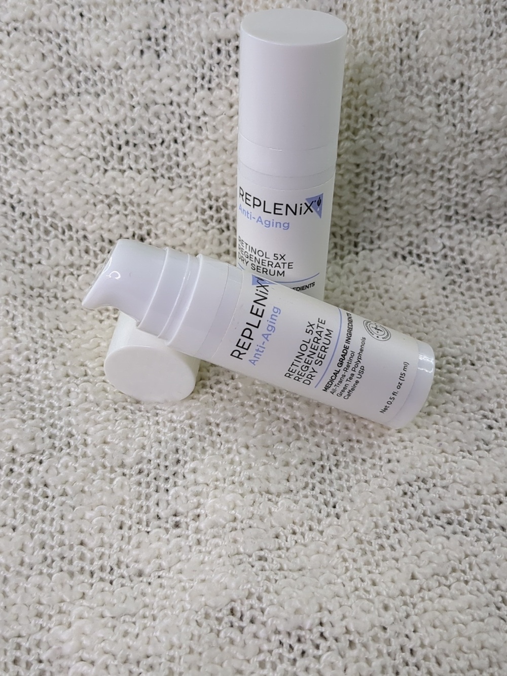 REPLENIX Retinol 5x Regenerate Dry Serum, 2x 15ml/0.50fl oz